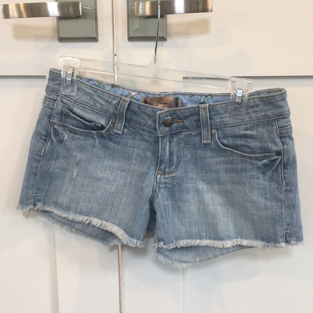 Paige cut off shorts 26